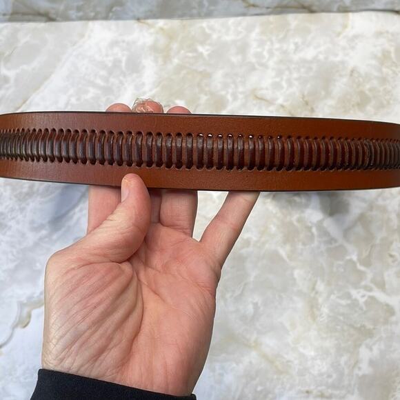 Men’s leather belt - Picture 2 of 6